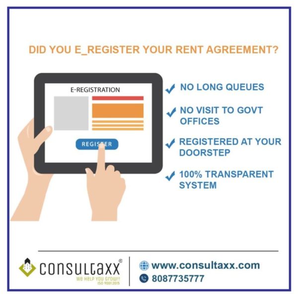 Online Registered Rent Agreement Consultaxx 